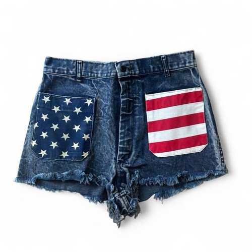 Vintage 1970s cut off short - cut,