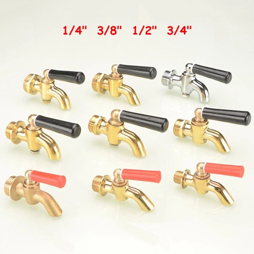 2 3 4 brass tap - 1/4", 3/8"
