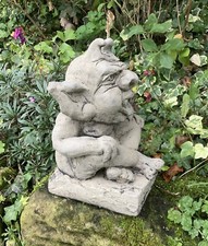 Stone garden horned - horned, goblin