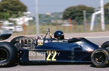 JACKY ICKX ENSIGN N177 SLIDE 35MM 1977 SPAINISH GRAND PRIX JARAMA