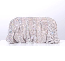 Evening Clutch Shiny Rhinestone Wedding Party Handbag Crystal Shoulder Bag Bling