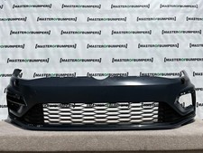 VW GOLF R LINE MK7.5 2017-2019 FRONT BUMPER NO PDC + JETS GENUINE [V835]