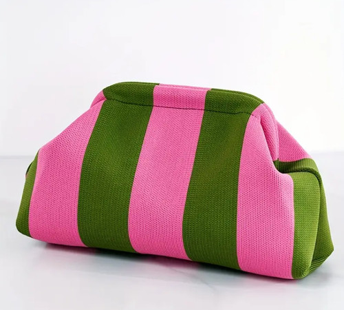 Retro pink green - pink, beach