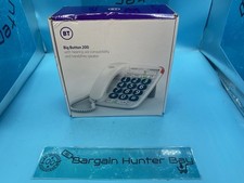 BT Big Button 200 Corded Landline House Phone, Elderley Friendly Big Buttons