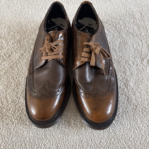 Men brogue brown - brogue, shoes