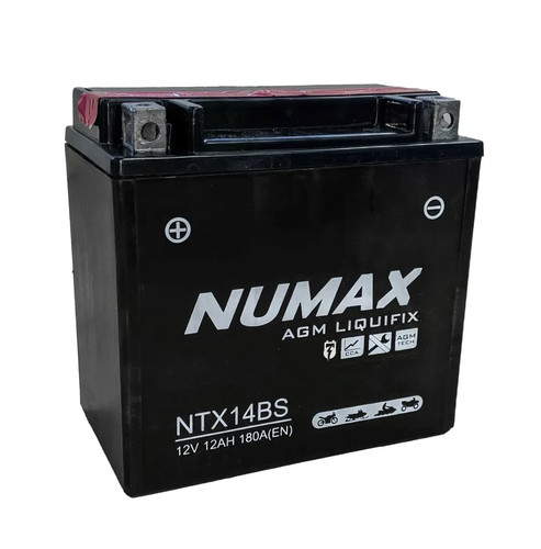 Numax ntx14bs agm motorbike - agm,