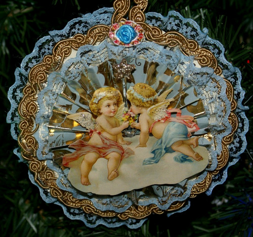 Victorian angels christmas - angels,