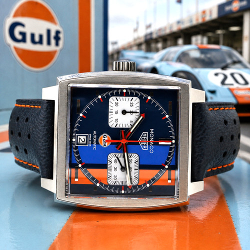 Tag heuer gulf monaco caw211r - monaco,
