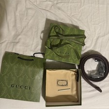 Gucci Signature Leather Belt
