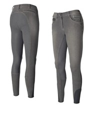 Pikeur Darjeen Denim Jeans Ladies Breeches - Blue - 88/UK30″long/USA32″long,