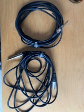 XLR to Jack  cables Studiospares