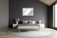 LARGE Grey Grained Modern