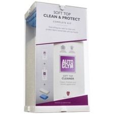 Autoglym Convertible Cabriolet Hood Cleaner Protector Kit Soft Top Fabric Roofs