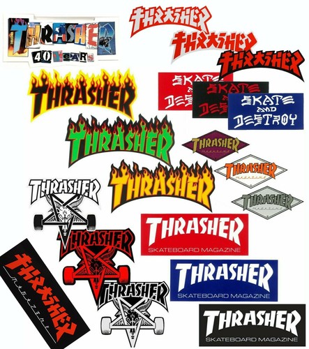 Thrasher magazine sticker - magazine,