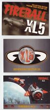 FIREBALL XL5 - 30 CARD COLLECTOR'S EDITION CARD SET - CARDS INC.- GERRY ANDERSON