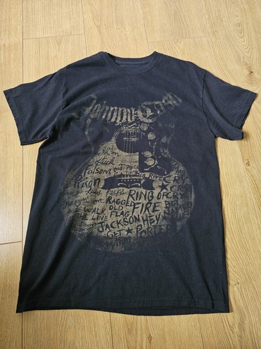 Johnny cash black graphic - black,