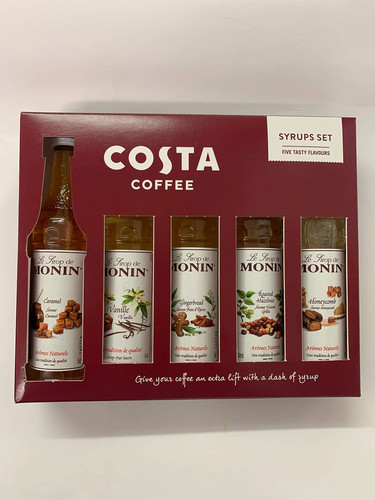 Costa coffee syrups - coffee, gift