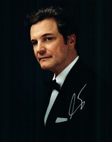 Colin firth signed - signed, 8x10
