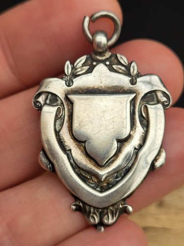 Vintage sterling silver fob - sterling,