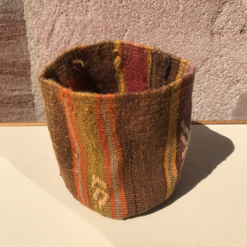 Kilim flower pot hand - flower,