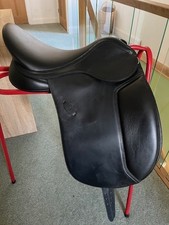 Bates Arena Cob XW 17 Inch Black Dressage Saddle Excellent condition