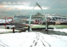 Picture Postcard:;Whitby, Whalebone Arch In Winter [Beachcomber Cards]