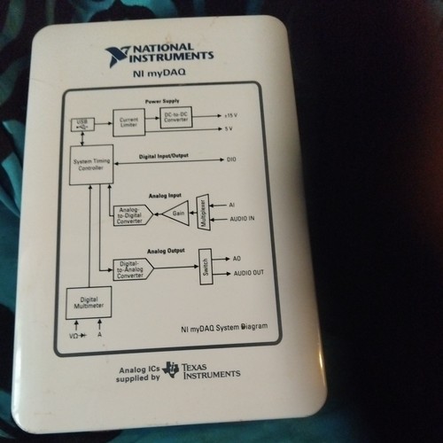National instruments mydaq - instruments,