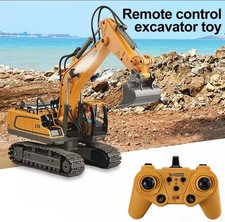 Large Heavy Excavator Truck Dumper Digger Bulldozer Toys Remote Control 