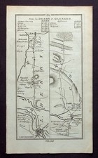 ULSTER ANTIQUE ROAD MAP, L. DERRY, LIMAVADY, BUSHMILLS, Taylor & Skinner, 1778