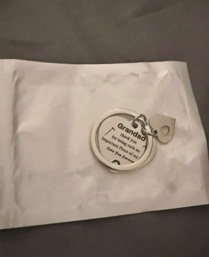 Grandad engraved silver - silver, metal
