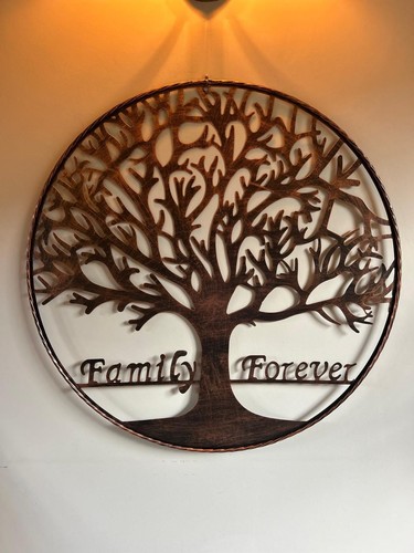 Large 50cm wall art bronze - large,