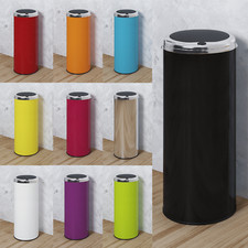 Inmotion Touch Open Manual Stainless Steel Kitchen Waste Dust Bin Various Colour