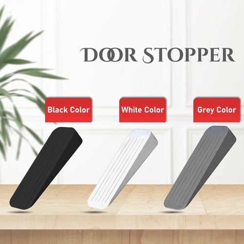 Door wedge rubber heavy - rubber, duty