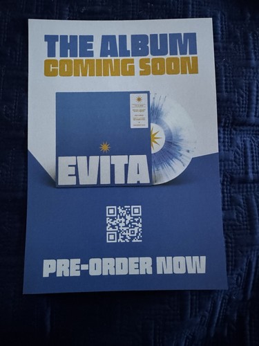 Evita rachel zegler rare vinyl - rachel,
