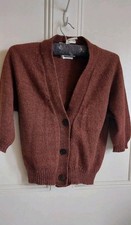 Toast Alpaca Half Sleeve Cardigan Size XS