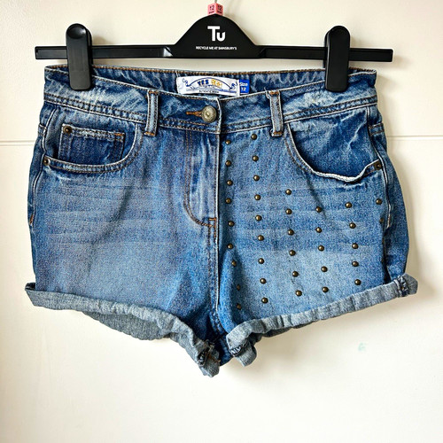 Women blue studded - tu,