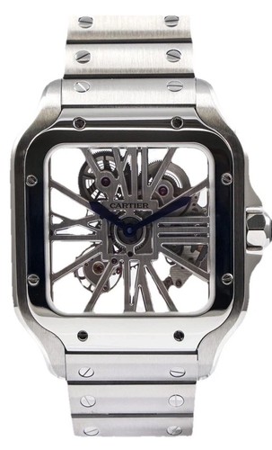 Cartier santos skeleton - santos,
