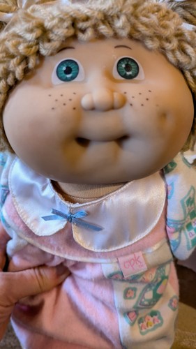 Signed cabbage patch - cabbage, doll