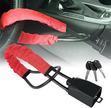 Red Seat Belt Lock Steering