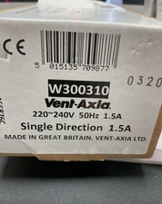 Vent-Axia W300310 Single