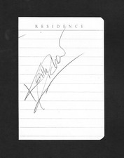 Keith Richards Signed Note