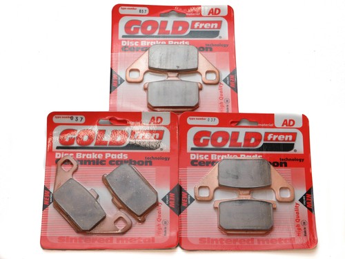 Brake pads front rear - front, &