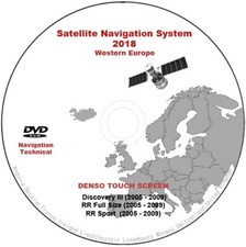 2018 SAT NAV DISC MAP UPDATE - SPORT (RRS) - NAVIGATION DVD UK & EU