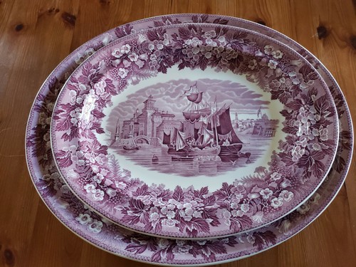 Vintage wedgwood ferrara plum - vintage,