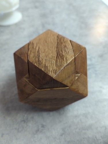 Geometric puzzle box - puzzle,