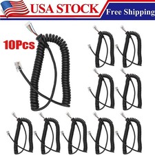 10X Mic Cord Cable For Yaesu
