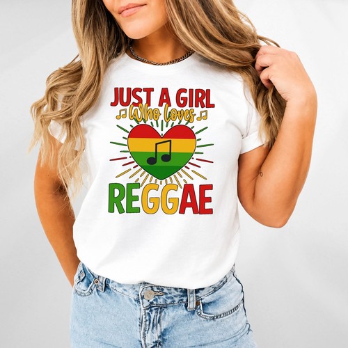 Womens reggae rasta graphic - rasta, t