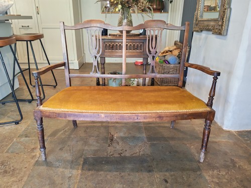 Antique style bench - antique,