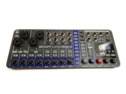Zoom livetrak l6max channel - zoom, 12-channel