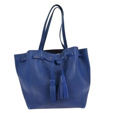 Celine Blue Cabas Phantom Tote